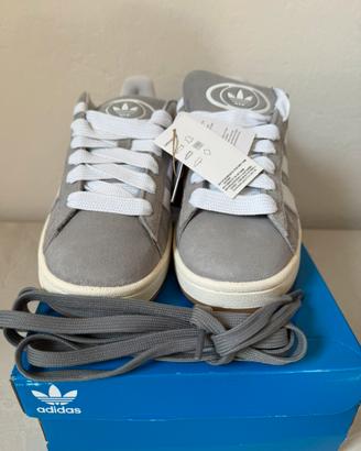 Adidas Campus 00s Grey white HQ8707 Taglia 42