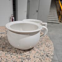 Vasi da notte in ceramica antichi