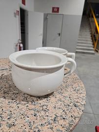 Vasi da notte in ceramica antichi