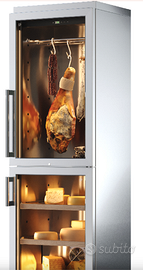 FRIGO CANTINA SALUMI E FORMAGGI INOX NERO