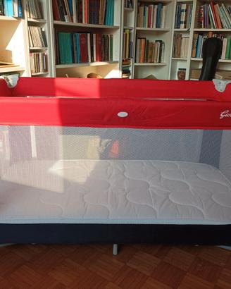 Lettino bambini con materasso 
