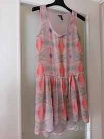 Vestito XS fantasia rosa pastello 