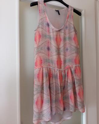 Vestito XS fantasia rosa pastello 