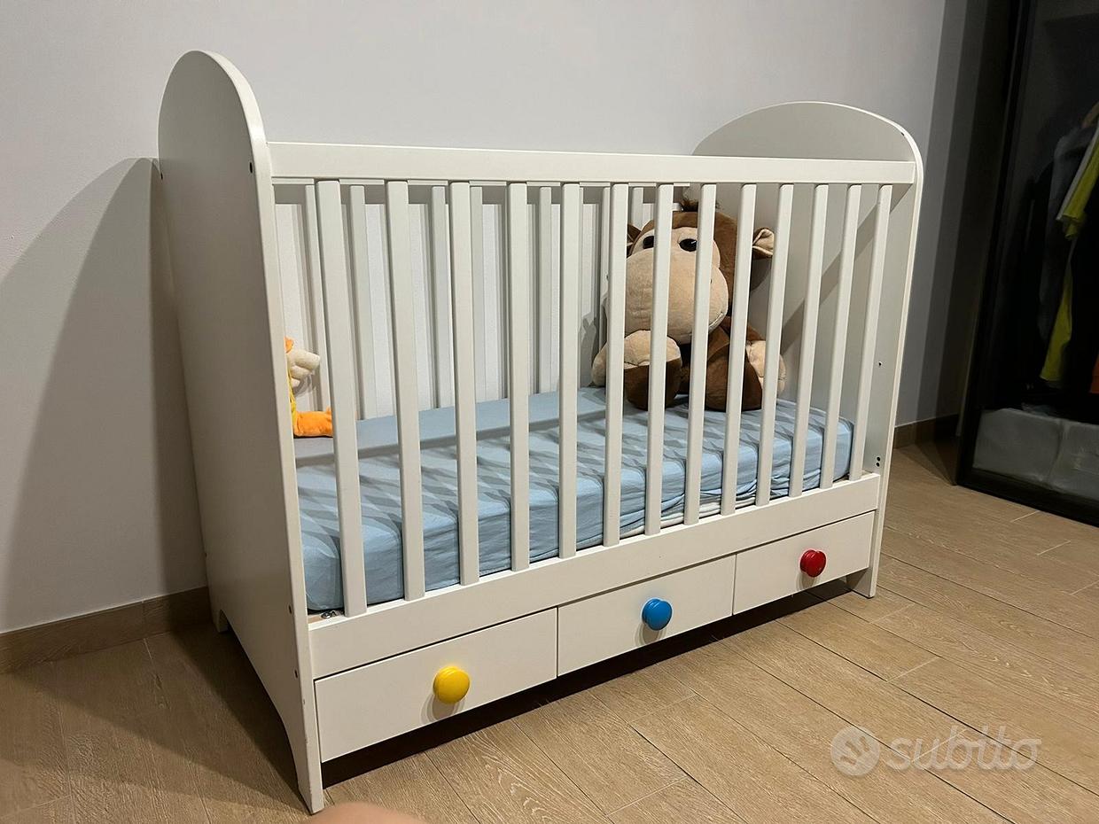 Lit Evolutif Lettino Gonatt Ikea Babybett Ikea Stuva Mit Matratze