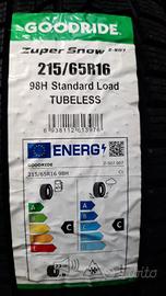Pneumatici invernali 215/65 r16