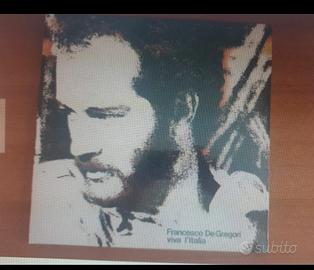 De Gregori lp sigillato copertina leggermente rovi