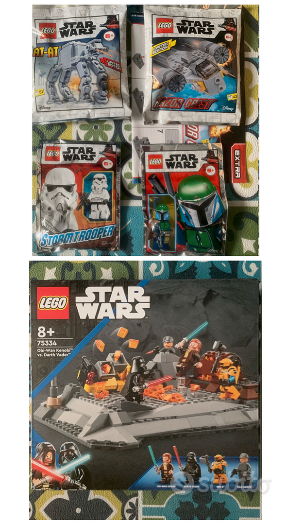 Lego Lotto Star Wars (Minifig/Micro set/Set) - Collezionismo In vendita ...