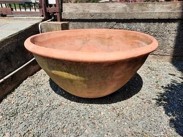 Conca coppo Orcio Toscano vaso grande terracotta