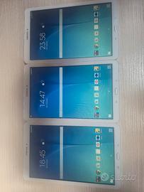 lotto 3 tablet  samsung tab e anno 2015