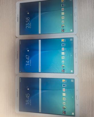 lotto 3 tablet  samsung tab e anno 2015