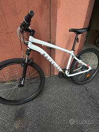 Bici Mountan Bike  Rockrider bianca 28,5