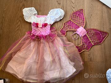 Costume carnevale Principessa Primavera 2-4 anni