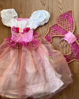 Costume carnevale Principessa Primavera 2-4 anni