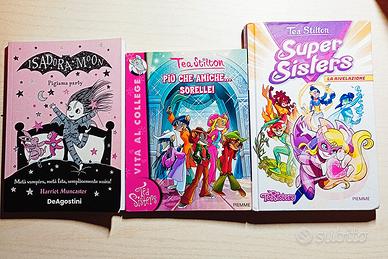 Set 3 libri per bambine 