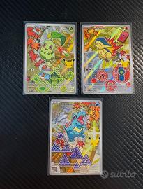 Pokemon Totodile Cyndaquil Chikorita
