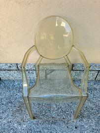 SEDIA LOUIS GHOST - STARK BY KARTELL