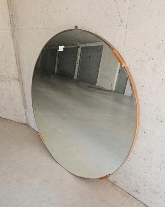 Specchio vintage tondo Ø103 legno