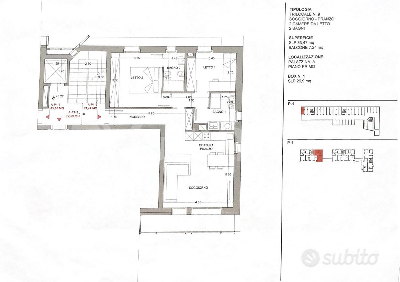 Appartamento – Cusano Milanino, Quartiere Regina Elena, Milanino - Vista 5