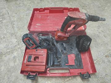 trapano avvitatore cartongesso hilti 