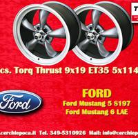 2 pz cerchi Ford Torq Thrust 9x19 ET35 5x114.3