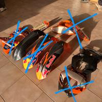 Plastiche vaire ktm
