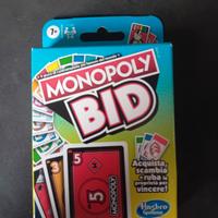 Monopoly BID gioco di carte 
