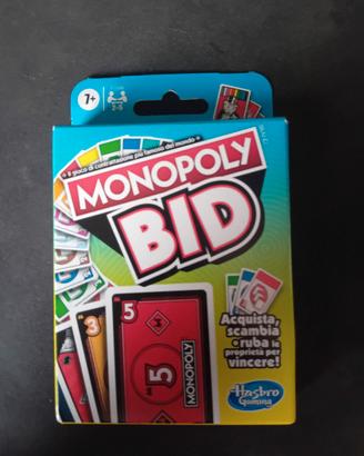 Monopoly BID gioco di carte 