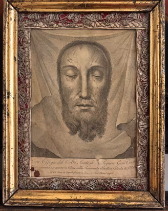 Vera Effigie del Volto Santo - Roma ca. 1830 rara
