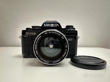 Minolta X-700 – Prima versione (condensatori STEC)