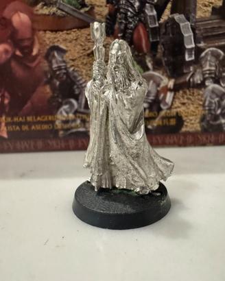 Saruman il Bianco in metallo Signore degli anellli