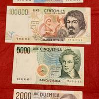 Banconote della nostra Lira