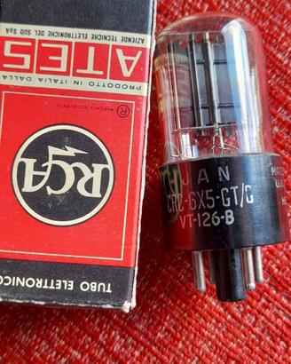 Valvola rettificatrice  RCA Usa 6X5