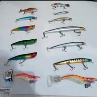 Lotto artificiali pesca mare e fiume