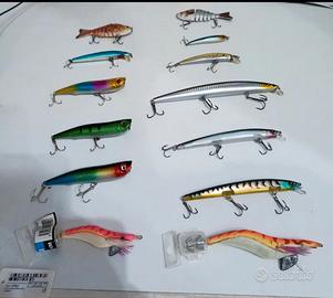 Lotto artificiali pesca mare e fiume