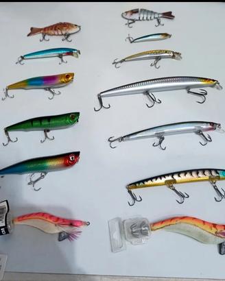 Lotto artificiali pesca mare e fiume