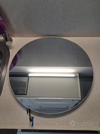 Specchio Retro illuminato, diametro 50cm