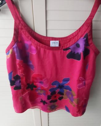 Top in seta ARMANI TG. 46 VINTAGE
