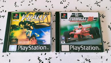 Formula 1 98 + V-Rally per PS1