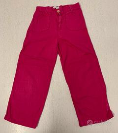 Pantaloni Zara Kids Fucsia 9-10 Anni (140 cm)