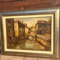 Vecchia Milano -  3 quadri Mariolino da Caravaggio