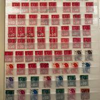 Stock Francobolli Francia anni vari