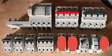 interruttori magnetotermici salvavita bticino