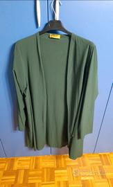Cardigan verde bottiglia - Curvy