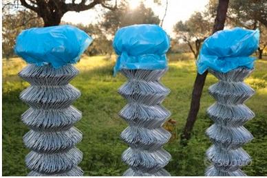 Rete romboidale zincata