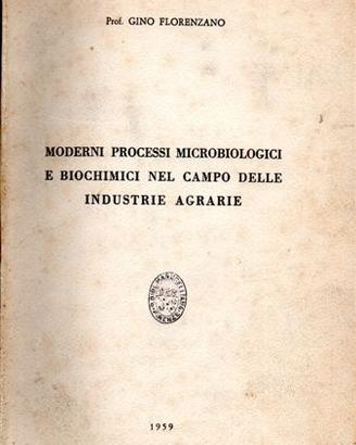 Moderni processi micro/biochimici in ind. agrarie