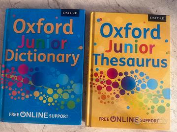 Oxford junior dictionary and thasaurus