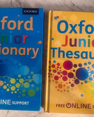 Oxford junior dictionary and thasaurus