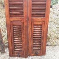 Persiana di legno da verniciare