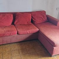 Divano arancione arancio penisola L 5 7 posti casa