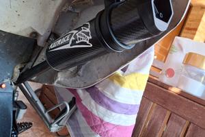 silenziatore katrace hm 125 2t